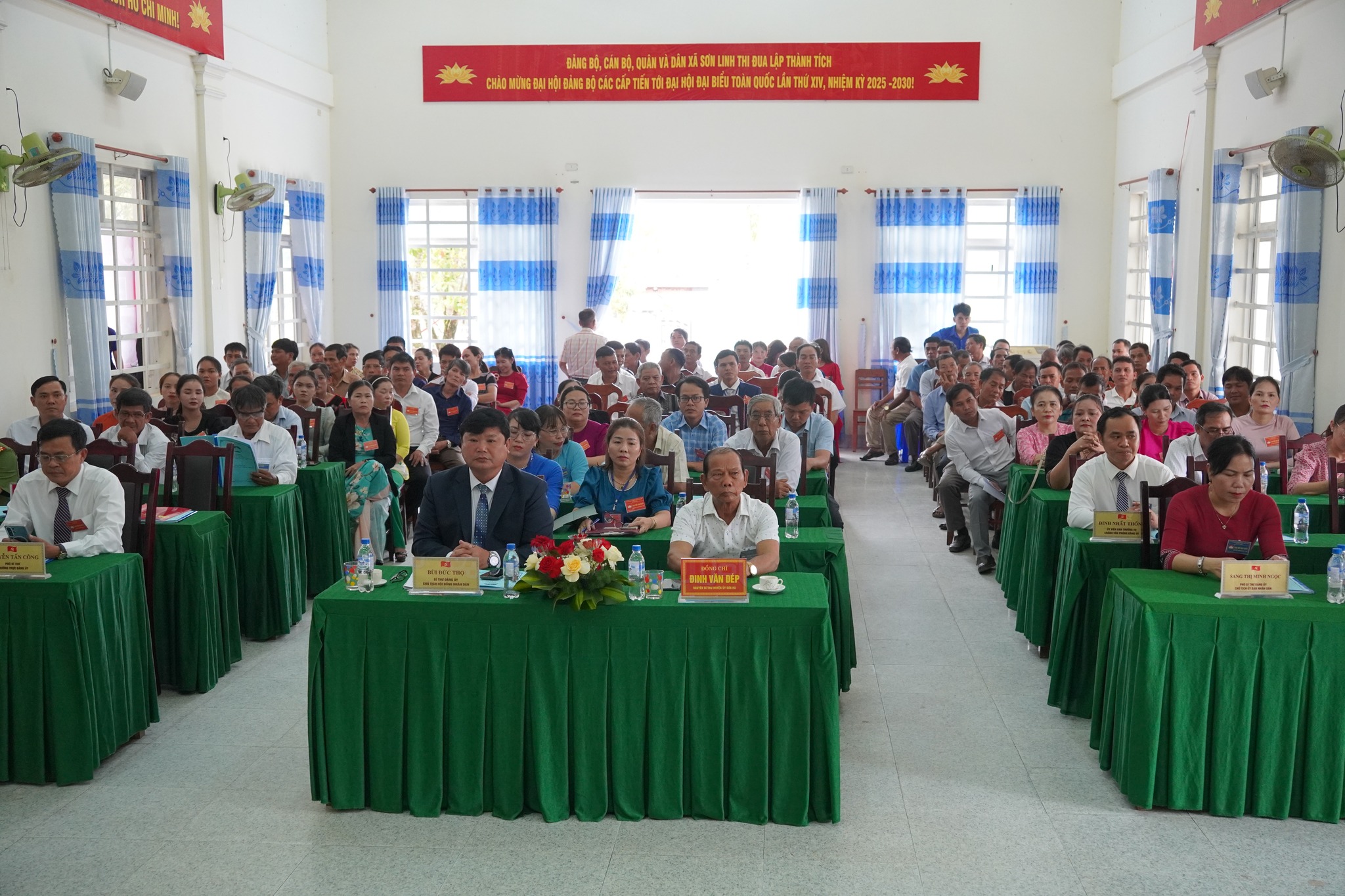 SƠN LINH TỔ CHỨC THÀNH CÔNG ĐẠI HỘI ĐẠI BIỂU MẶT TRẬN TỔ QUỐC VIỆT NAM XÃ KHÓA I, NHIỆM KỲ 2025-2030